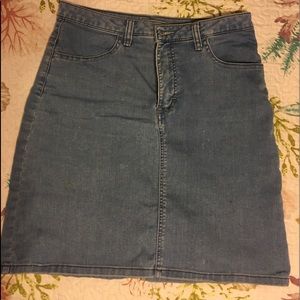 Jean skirt